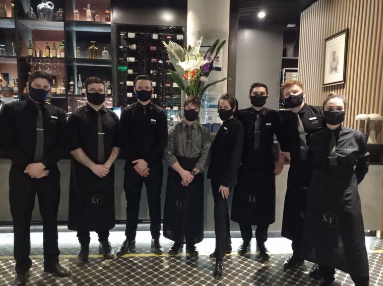 Gastón y el equipo de Ñato