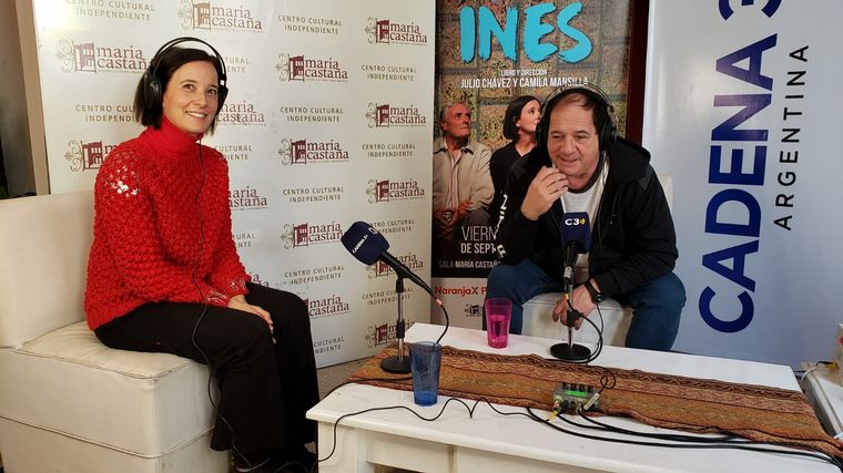 Julio Chávez y Mariana Bonadero