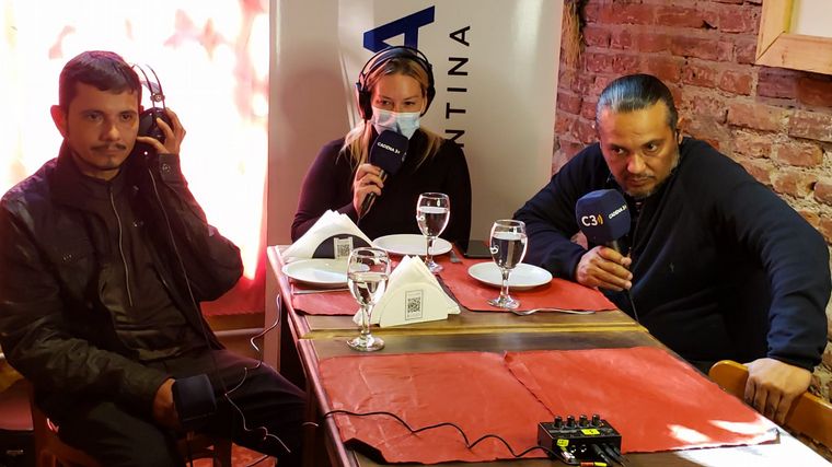 Lucio Rojas presentó su nuevo tema desde Lo De Villalpando