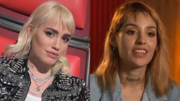 Lali se refirió a la participante que la acusó de plagio