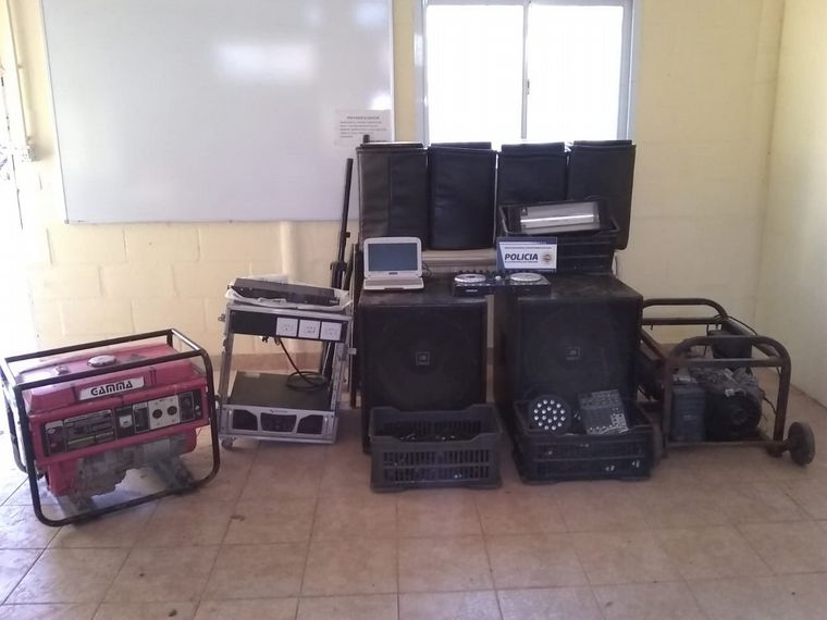 Desactivaron una fiesta clandestina en Calamuchita