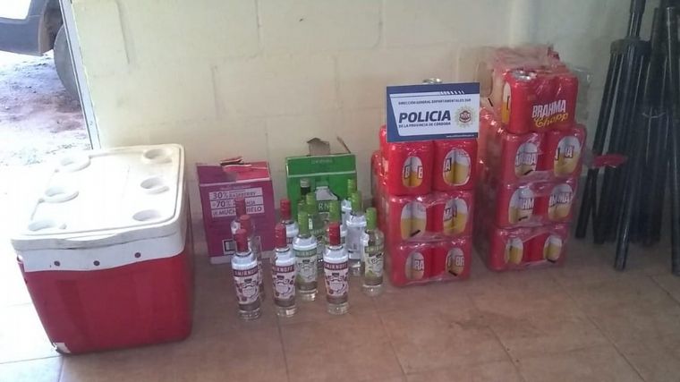 FOTO: Desactivaron una fiesta clandestina en Calamuchita
