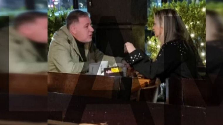 La primera foto de Fabián Doman y su nueva novia.