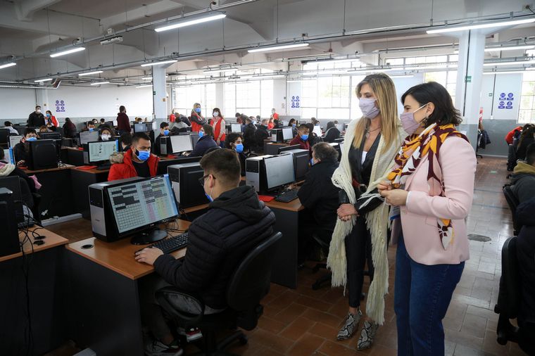 Realizan un simulacro para probar el sistema de escrutinio