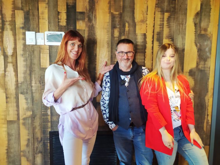 Flavia Irós y Male Pozzobón hablaron con el Dr. Gabriel Femopase