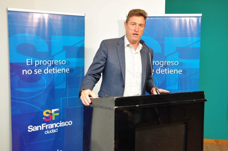 Ignacio García Aresca es el actual intendente de San Francisco. 