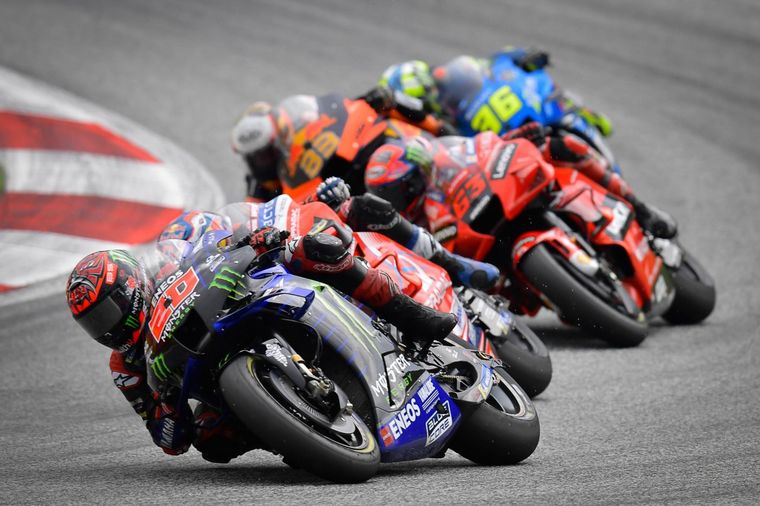 El MotoGP llega a Inglaterra con Fabio Quartararo -Yamaha- al frente