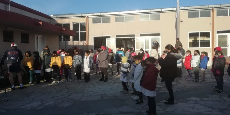 El Cruce por la Educación en la escuela María Josefa Bustos de La Cumbre