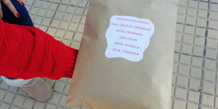 El Cruce por la Educación en la escuela Dra. Cecilia Grierson en Los Cocos