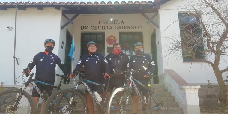 El Cruce por la Educación en la escuela Dra. Cecilia Grierson en Los Cocos