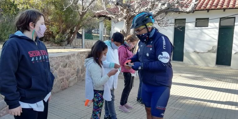 El Cruce por la Educación en la escuela Dra. Cecilia Grierson en Los Cocos