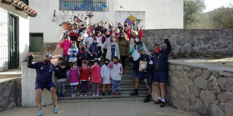 El Cruce por la Educación en la escuela Dra. Cecilia Grierson en Los Cocos