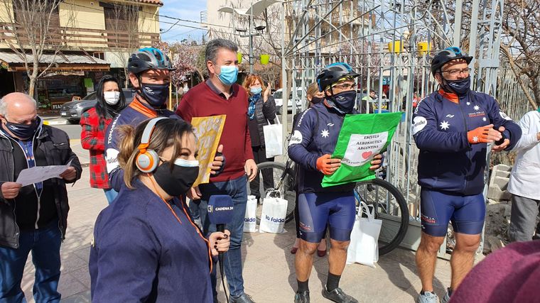 El Cruce por la Educación en la escuela Mateo José Molina de La Falda