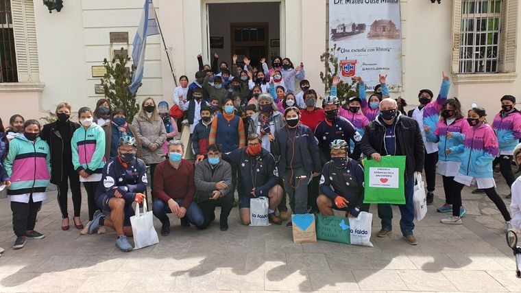 El Cruce por la Educación en la escuela Mateo José Molina de La Falda