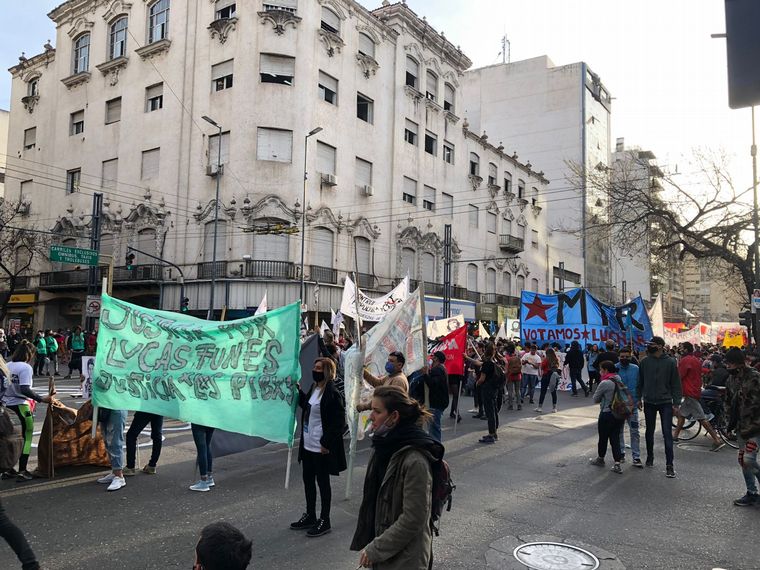 FOTO: La concentración en Córdoba capital.