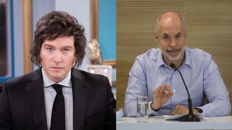 Rodríguez Larreta le respondió a Javier Milei tras sus insultos
