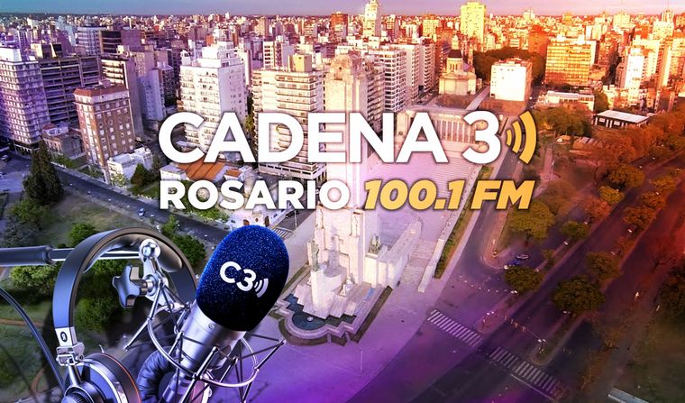 Cadena 3 Rosario tiene nueve frecuencia: 100.1 FM