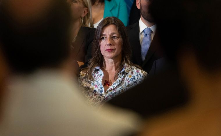 Sabina Frederic, ex ministra de Seguridad.