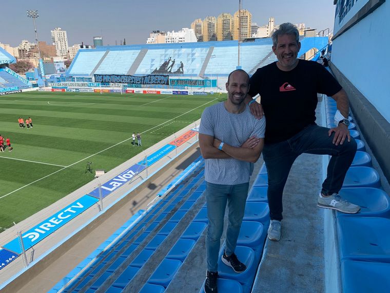 Matías Barzola y Juan Pablo Estela regresaron al Gigante para Belgrano-Chacarita.