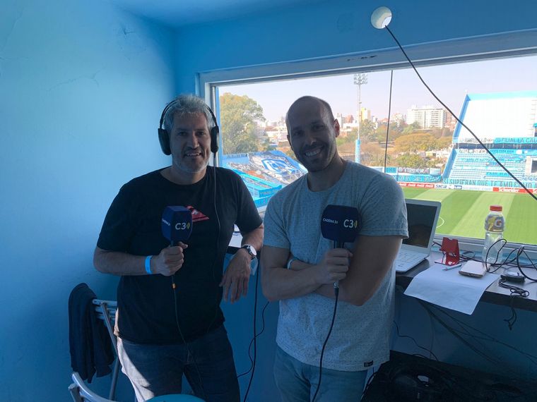 Matías Barzola y Juan Pablo Estela regresaron al Gigante para Belgrano-Chacarita.