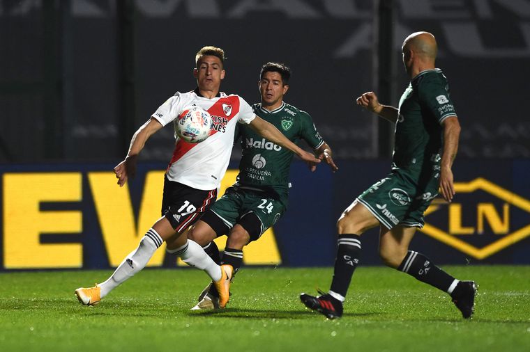 Sarmiento y River, por la fecha 9 de la Liga Profesional.