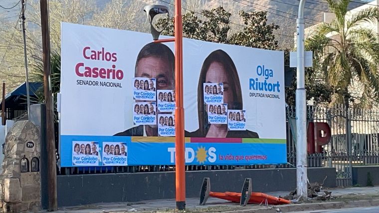 Caserio acusó a Schiaretti de vandalizar su campaña