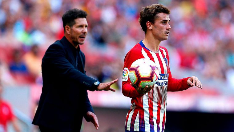 El francés Griezmann vivió los mejores momentos de su carrera en Atlético Madrid.