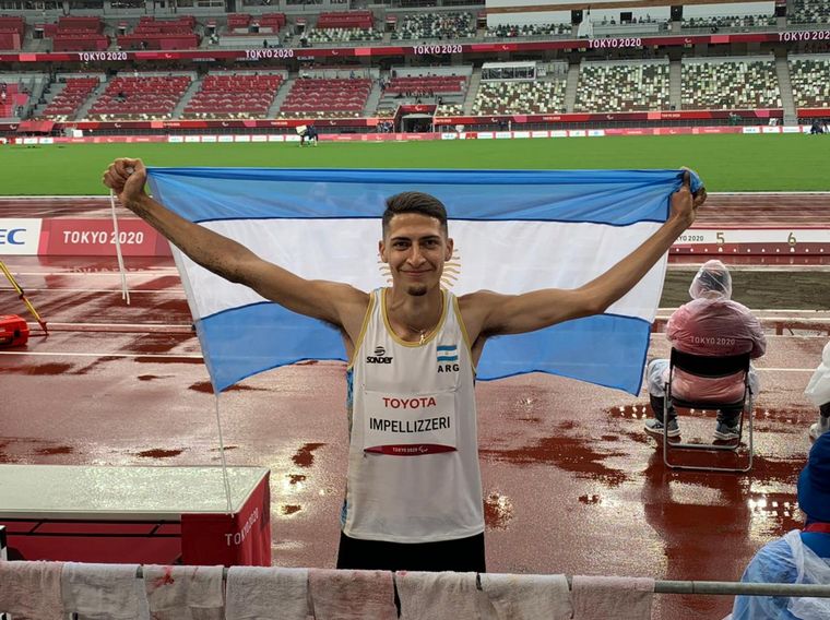 Brian Impellizzeri, medalla de plata en los Juegos Paralímpicos