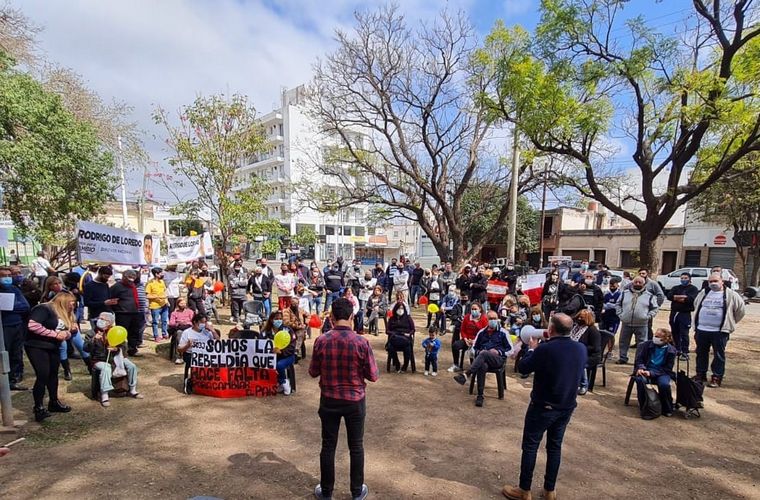 Luis Juez y Rodrigo de Loredo en el último tramo de la campaña.