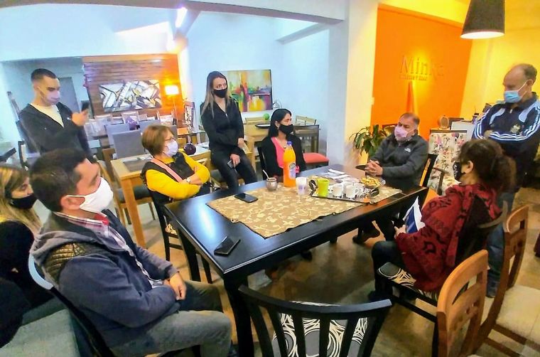 Luis Juez y Rodrigo de Loredo en el último tramo de la campaña.