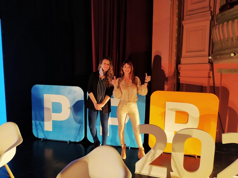 Flavia Dellamaggiore condujo la primera charla motivacional por el PPP