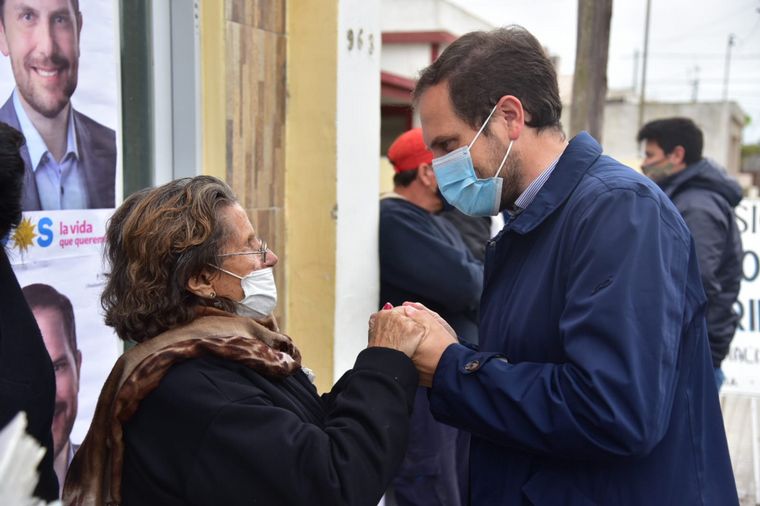 Martín Gill sigue de recorrida por Córdoba.