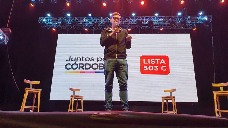 Juntos por Córdoba cierra su campaña en Plaza de la Música