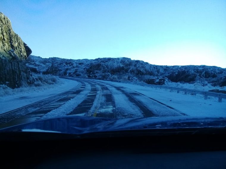 Así luce el Camino este jueves.