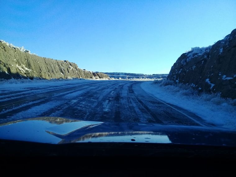 Así luce el Camino este jueves.