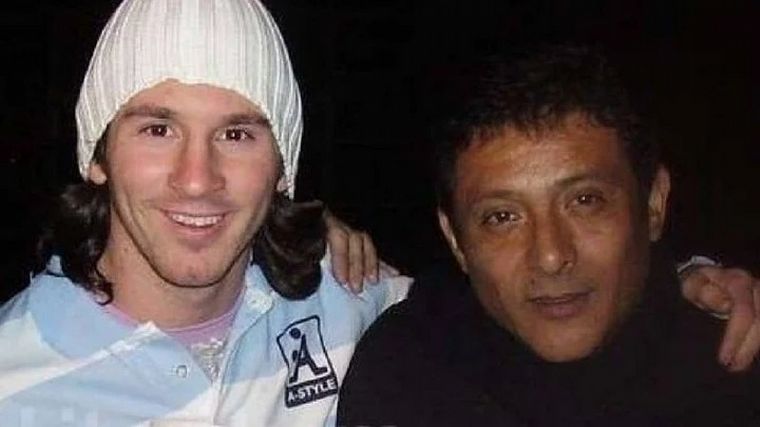Lionel Messi y Sergio Torres
