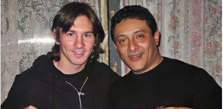 Lionel Messi y Sergio Torres