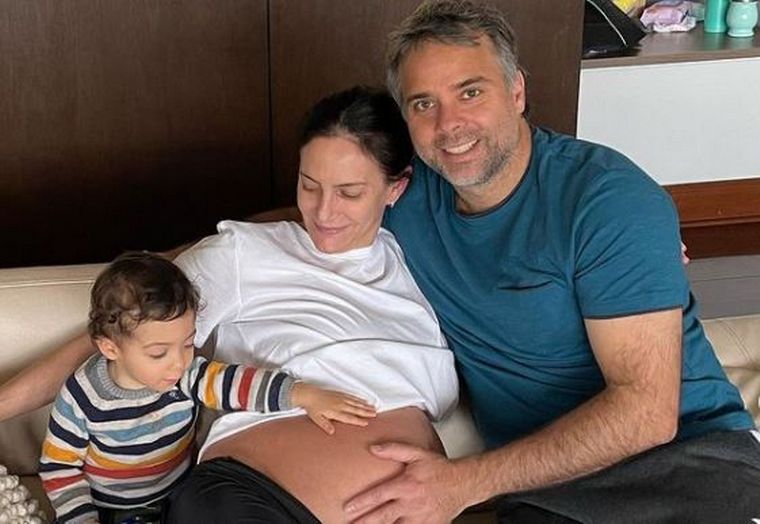 Luciana Aymar fue mamá por segunda vez a los 44 años.