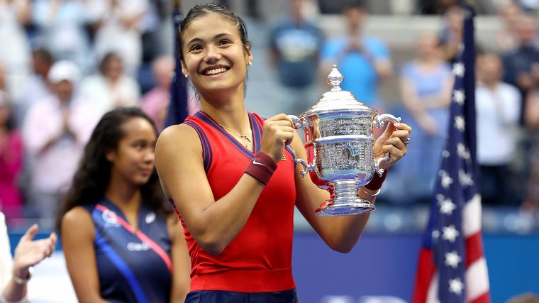 Raducanu se convirtió en la primera campeona del US Open que llega desde la qualy