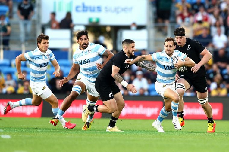 Los Pumas sufrieron la derrota frente a los All Blacks