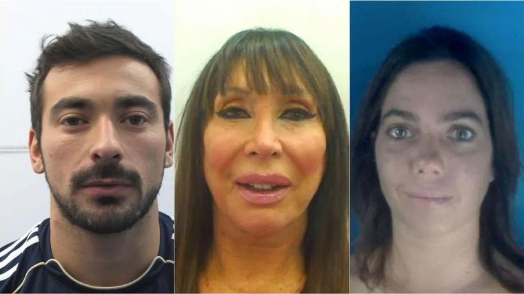Pocho Lavezzi, Moria Casán y Pía Shaw