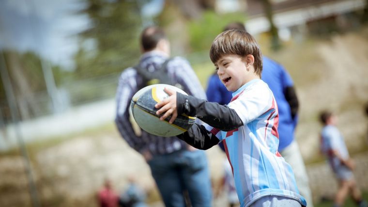 El jockey club de Córdoba abre sus puertas al rugby mixed ability para niños