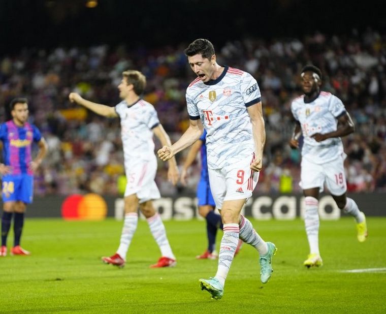 Lewandowski, goleador del Bayern Múnich.