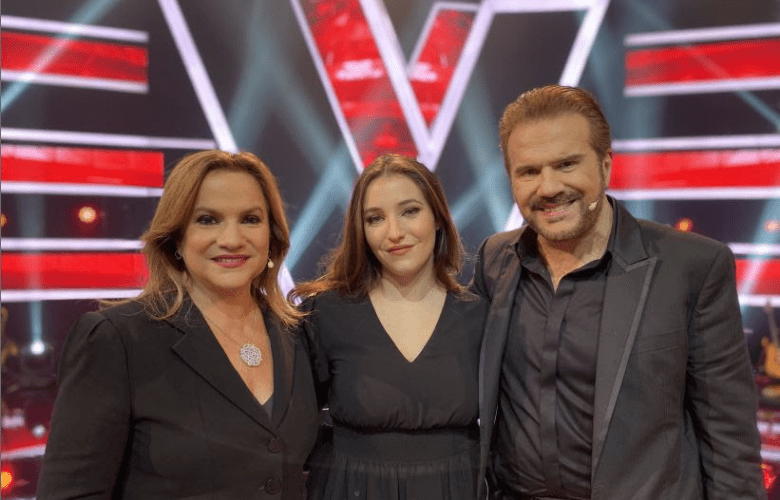 Lucía Galán fue sorprendida por su hija en La Voz Perú