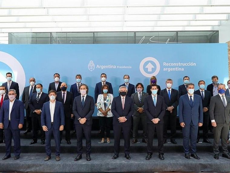 Gobernadores peronistas apoyaron a Fernández en medio de la crisis (Foto: Archivo)