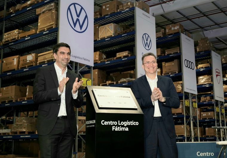 FOTO: Thomas Owsianski, presidente y ceo de VW Group Argentina en la inauguracion de Fatima