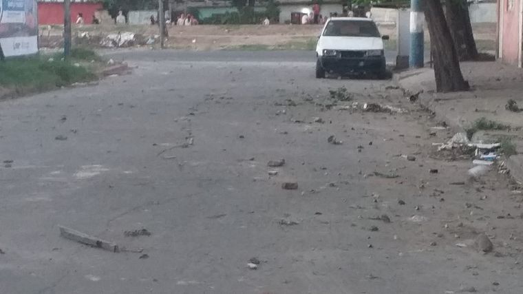 Disturbios tras el partido de Avellaneda y Club de San Vicente en Córdoba.