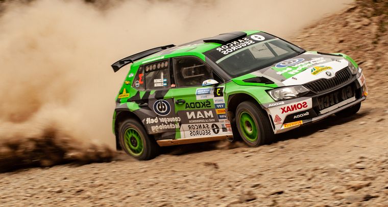 Alejandro Cancio y el Skoda se encaminan a una nueva victoria en la general.