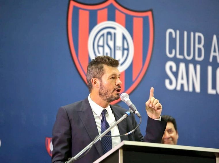 FOTO: Marcelo Tinelli renunció y dejará de ser el presidente de San Lorenzo.