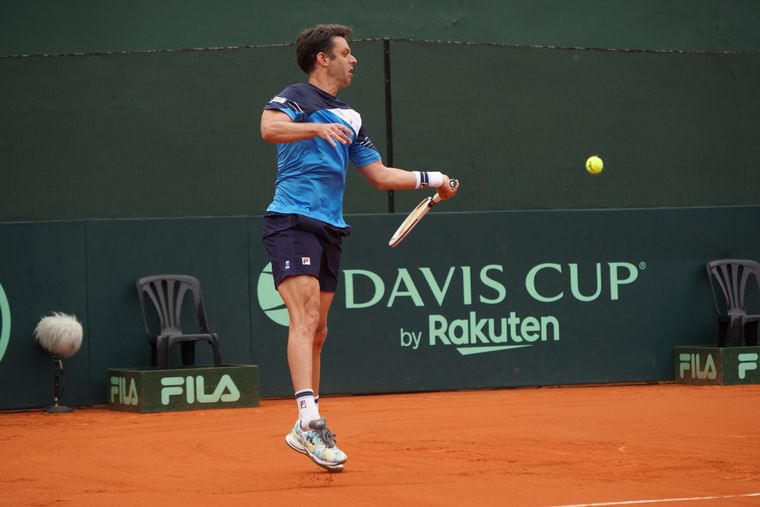 Zeballos y González pusieron en ventaja a Argentina en la serie
